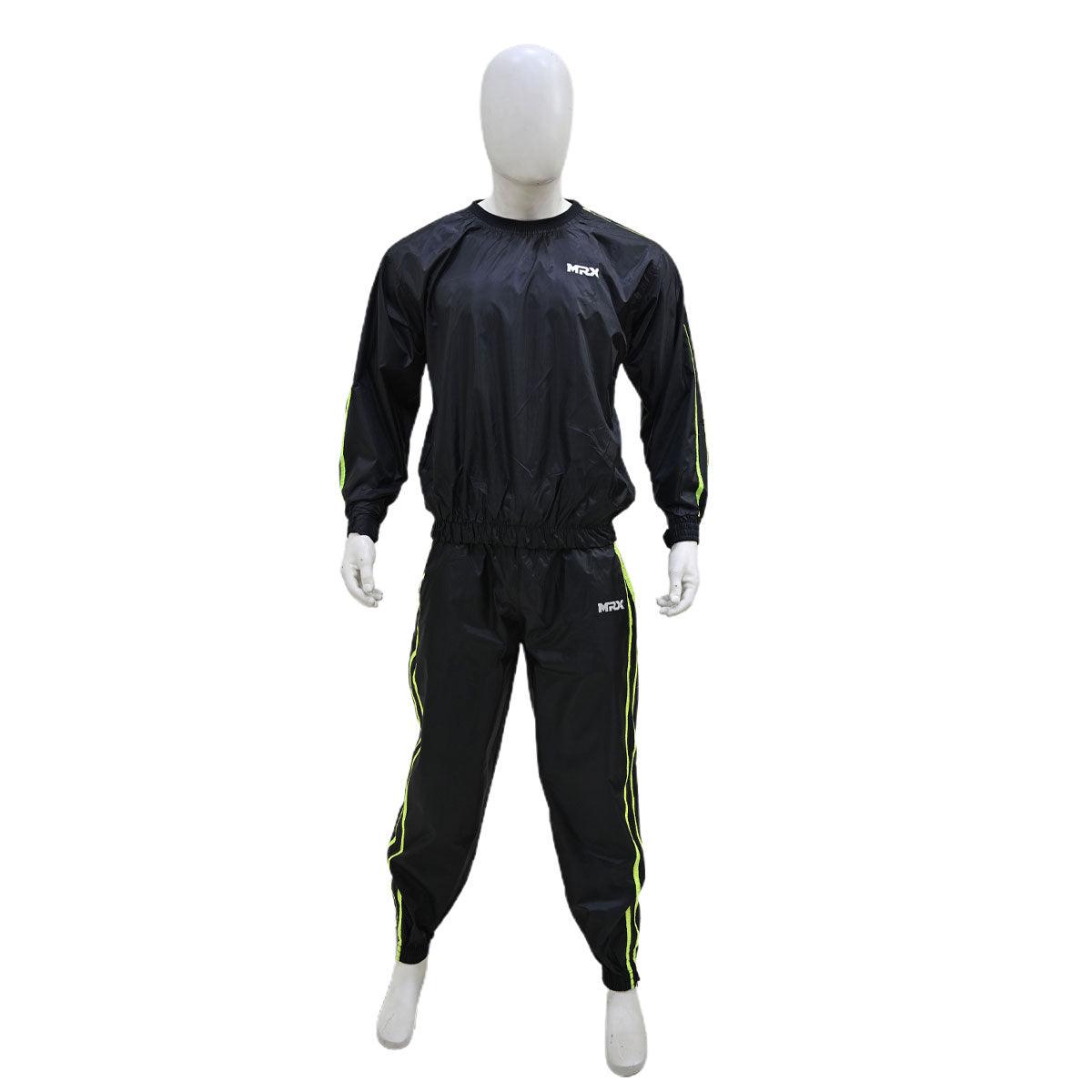 MRX Mens Sauna Sweat Suit Weight Loss Slimming Gym Training Boxing MMA