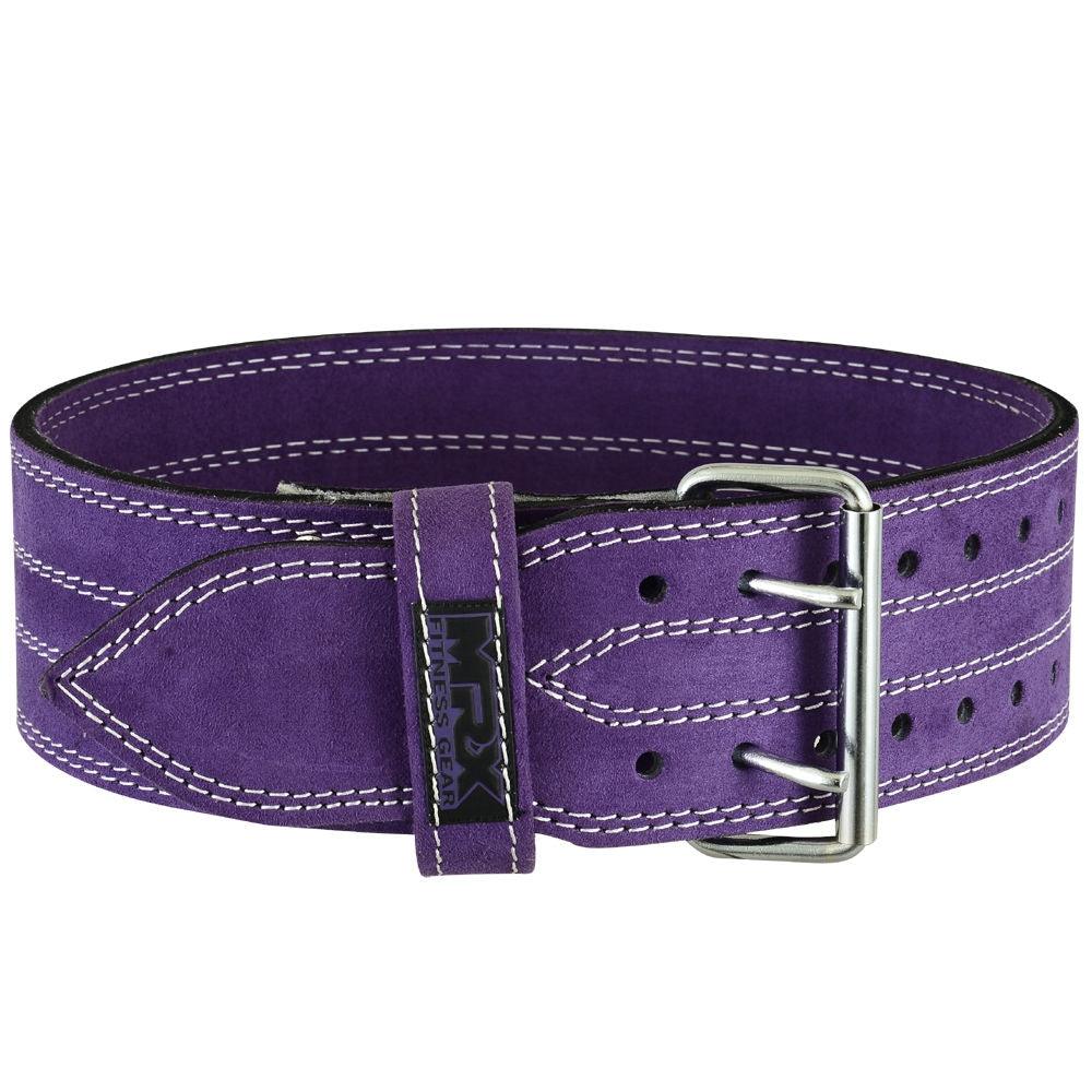 MRX Power Weight Lifting Belts 4" Wide For Men & Women Pink Purple