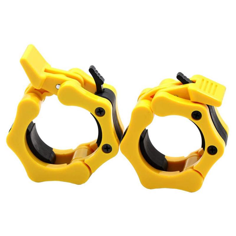 1 Pair Olympic 2" Spinlock Collars Barbell Collar Lock Dumbell Clips