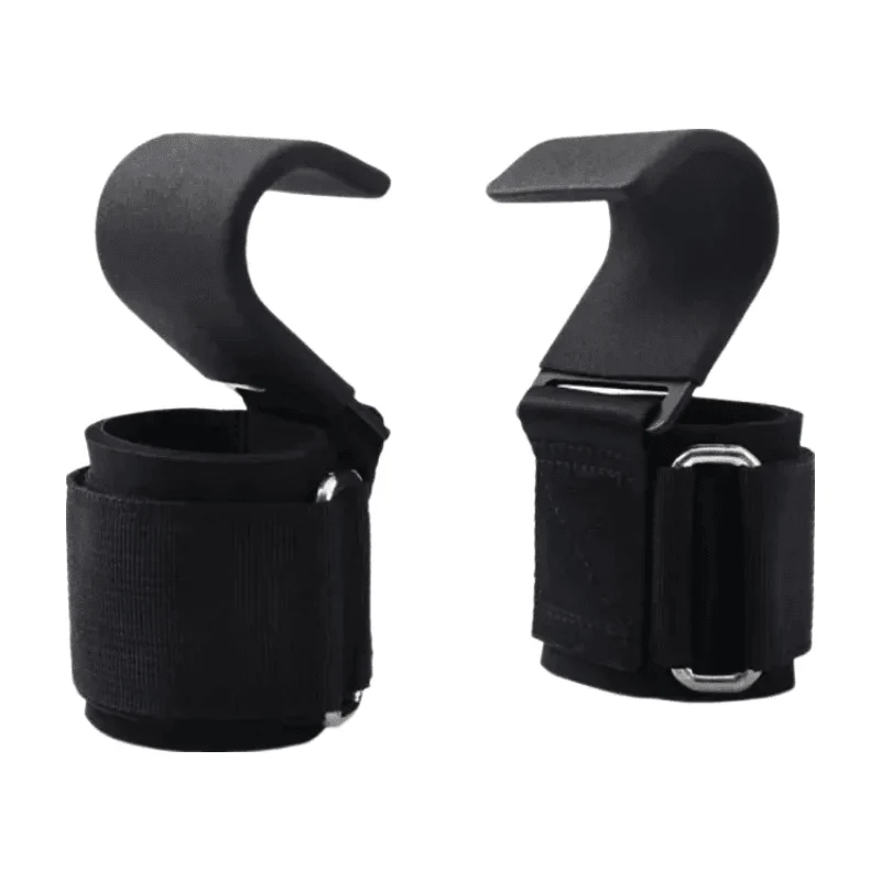 2Pcs Non-Slip Weight Lifting Hooks